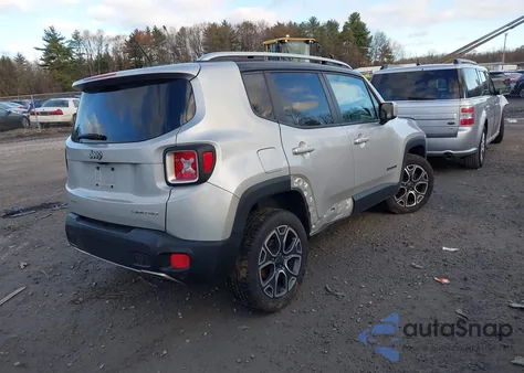 2016 Jeep Renegade Limited from USA, damaged, VIN ZACCJBDT5GPD41571